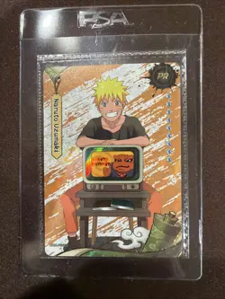 PSA Magazine x Kayou Exclusive NARUTO Uzumaki PROMO CARD December NEW! - Image 3