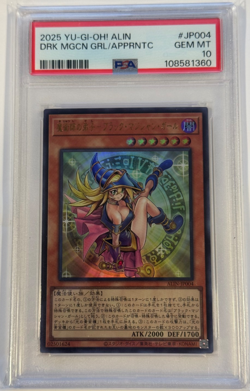 2025 YU-GI-OH! JAPANESE ALIN DARK MAGICIAN GIRL THE MAGICIAN'S APPRENTICE PSA 10 - Image 1