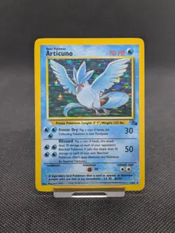 Pokemon Card Articuno 2/62 Holo Rare Fossil Set 1999 WOTC LP/Played - Image 1