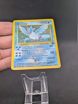 Pokemon Card Articuno 2/62 Holo Rare Fossil Set 1999 WOTC LP/Played - Image 3