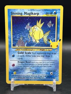 Shining Magikarp 66/64 Pokemon Celebrations: Classic Collection English NM - Image 1