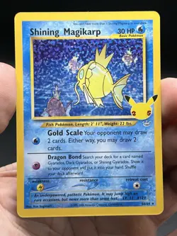 Shining Magikarp 66/64 Pokemon Celebrations: Classic Collection English NM - Image 3