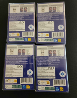 4x One Piece OP-14 The Azure Sea’s Seven Double Pack Set 9 Sealed - Image 2