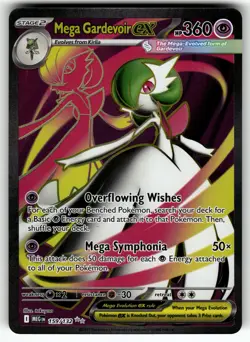 Mega Gardevoir ex - 159/132 ME01: Mega Evolution NM Pokemon Card TCG - Image 1