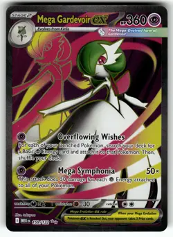 Mega Gardevoir ex 159/132 ME01: Mega Evolution NM Pokemon Card TCG - Image 1