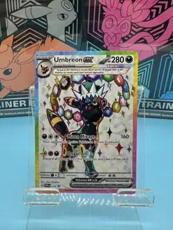Umbreon Ex 176 Pokemon TCG Prismatic Evolutions - Black Star Promo NM - Image 1