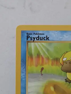 Pokemon TCG Psyduck #53/62 1st Edition Fossil Set Onwards And Upwards - Image 4
