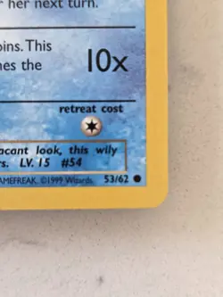 Pokemon TCG Psyduck #53/62 1st Edition Fossil Set Non Holo. TRENDING - Image 3