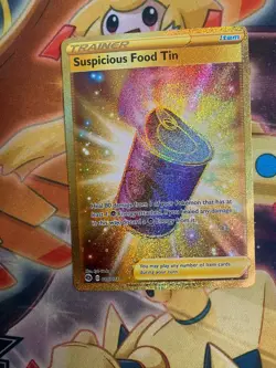 Pokemon TCG Suspicious Food Tin Champion's Path 080/073 Holo Secret Rare NM - Image 1