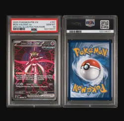 PSA 10 Iron Valiant ex 157/131 SIR Pokemon Prismatic Evolutions Gem Mint - Image 3