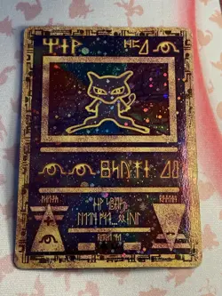 Ancient Mew Holo Movie Promo Pokemon Card Vintage 2000 - Image 1