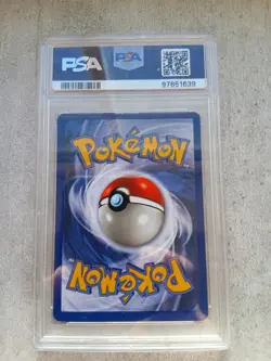 1999 Pokemon Base Set Pikachu Card 58/102 Unlimited Yellow Cheeks PSA 8 NM-MT - Image 2