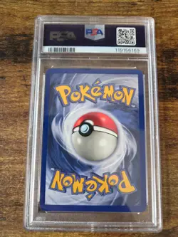 1999 Pokemon Base Set Unlimited Pikachu Yellow Cheeks PSA 8 NM-Mint 58/102 - Image 3