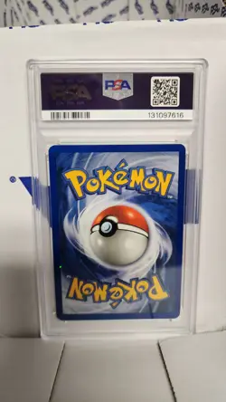 1999 POKEMON BASE SET UNLIMITED YELLOW CHEEKS #58 PIKACHU PSA 8 - Image 2