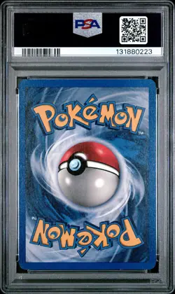 1999 POKEMON BASE SET UNLIMITED YELLOW CHEEKS #58 PIKACHU PSA 8 - Image 2