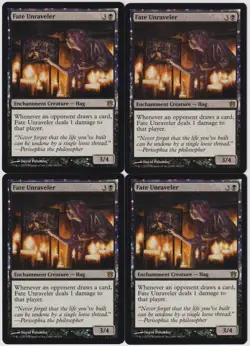 MTG 4X Fate Unraveler X4 Born of the Gods Magic - SP/NM - Image 1