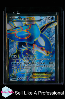 KYOGRE EX POKEMON 148/160 2015 XY PRIMAL CLASH GERMAN - Image 1