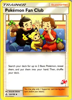 Pokemon Fan Club (#45 Charizard Stamped) 133/156 Promo Regular Battle Academy NM - Image 1