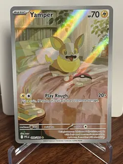 Yamper 099/094 ME02: Phantasmal Flames Illustration Rare Holo Near Mint - Image 1