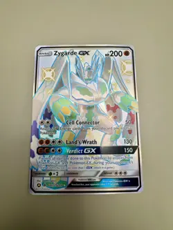 Pokemon TCG Zygarde GX SV65/SV94 Hidden Fates Shiny Vault Full Art Holo 2019 - Image 2