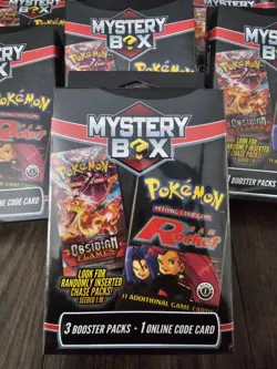 Walmart Pokemon Mystery Box (3 Packs) New/Factory Sealed - Image 1