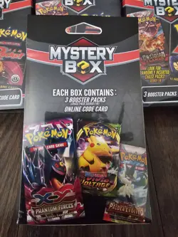 Walmart Pokemon Mystery Box (3 Packs) New/Factory Sealed - Image 2