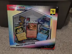 Pokemon TCG SV8.5 Prismatic Evolutions Poster Collection Box Factory Sealed - Image 1