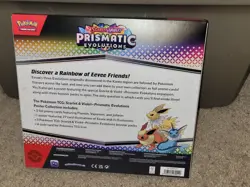 Pokemon TCG SV8.5 Prismatic Evolutions Poster Collection Box Factory Sealed - Image 2