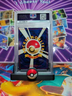 Pokemon TCG Sabrina's Gengar Holo Rare Japanese Edition PSA 8 With SWIRLY BOY! - Image 2