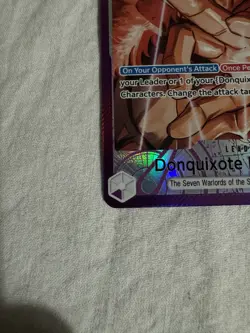 Donquixote Doflamingo Leader Alt Art One Piece TCG OP14-060 ENGLISH NM - Image 5