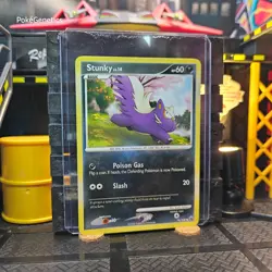 Stunky Stormfront Pokemon TCG 76/100 Diamond & Pearl Common - Image 3