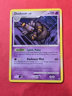2008 Pokemon Diamond and Pearl Stormfront #17 Dusknoir, R, NF/H, cd2 - Image 1