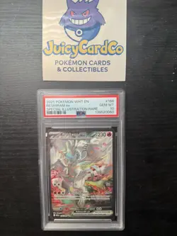 Pokemon PSA 10 Reshiram ex 166/086 Sv: White Flare Holo SIR - Image 1