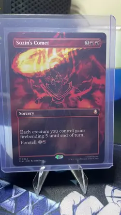 Sozin's Comet Borderless MTG Avatar: The Last Airbender 332 M NM - Image 1