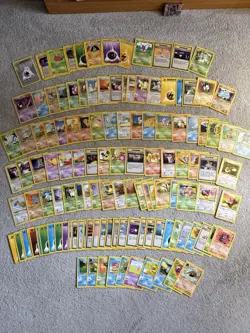 126 Vintage WOTC Pokemon Card Bundle Joblot Collection - No Duplicates - Image 1