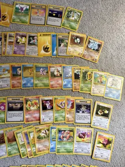 126 Vintage WOTC Pokemon Card Bundle Joblot Collection - No Duplicates - Image 3