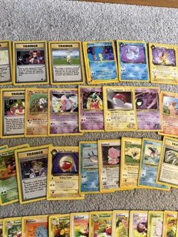 122 Vintage WOTC Pokemon Card Bundle Collection Joblot - No Duplicates - Image 3