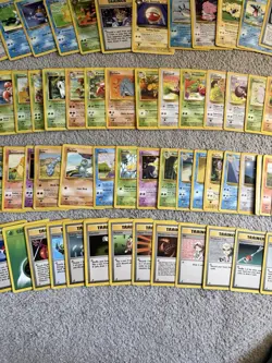 122 Vintage WOTC Pokemon Card Bundle Collection Joblot - No Duplicates - Image 5