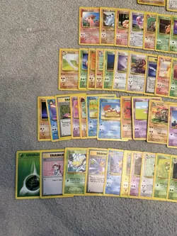 90 Vintage WOTC Pokemon Card Bundle Joblot Collection No Duplicates! - Image 4
