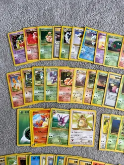 126 Vintage WOTC Pokemon Card Bundle Joblot Collection - No Duplicates - Image 2