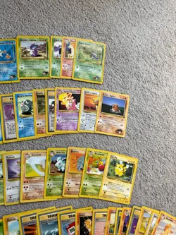 126 Vintage WOTC Pokemon Card Bundle Joblot Collection - No Duplicates - Image 4