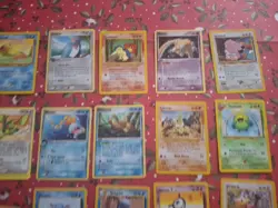 Pokemon TCG Vintage Joblot 36 Cards Bundle No Duplicates - Image 3