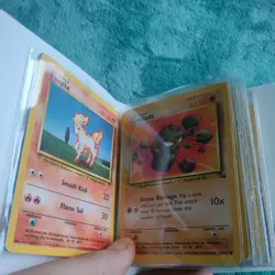 Old Vintage Wotc Pokemon Tcg Binder Bundle Joblot X60 Cards No Duplicates - Image 3