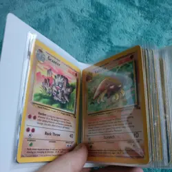 Old Vintage Wotc Pokemon Tcg Binder Bundle Joblot X60 Cards No Duplicates - Image 4