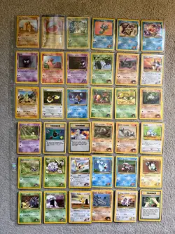 143 Vintage WOTC Pokemon Card Collection Joblot Bundle - No Duplicates! - Image 1