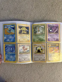 177 Vintage WOTC Pokemon Card Binder Bundle Joblot No Duplicates - Image 1