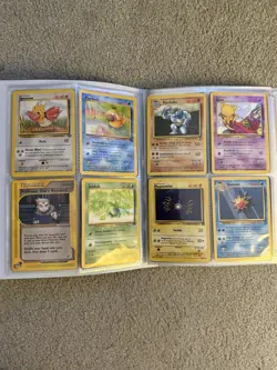 177 Vintage WOTC Pokemon Card Binder Bundle Joblot No Duplicates - Image 3