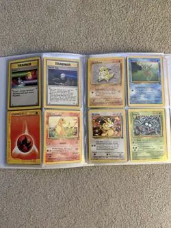 177 Vintage WOTC Pokemon Card Binder Bundle Joblot No Duplicates - Image 5