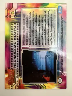 Mechanical Mewtwo 1999 Pokemon Topps Mewtwo Strikes Back CCG - Image 2
