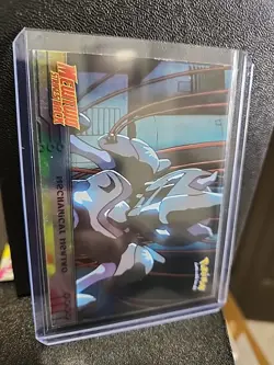 Pokemon TCG 1999 Mechanical Mewtwo Topps Mewtwo Strikes blue 6 Holo Foil LP - Image 1
